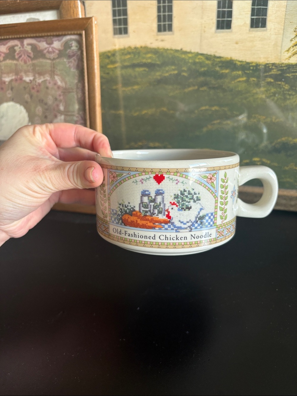 Vintage Westwood The Old Farmers Almanac Good Things Soup Bowl Cottagecore